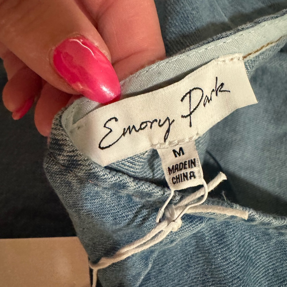 Emory Park Blue Halter Mini Dress - Picture 6 of 7